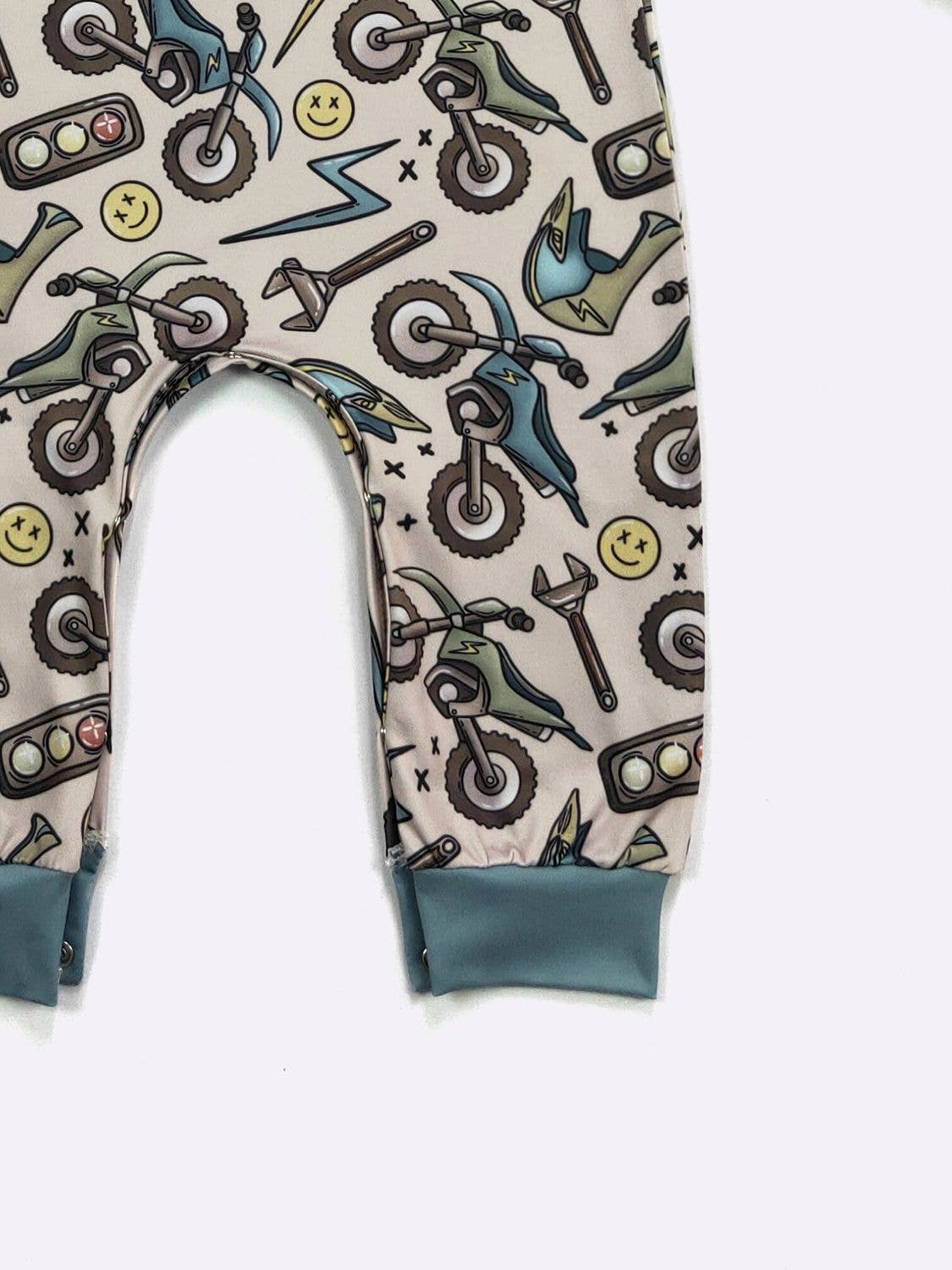 Motocross Boy Romper