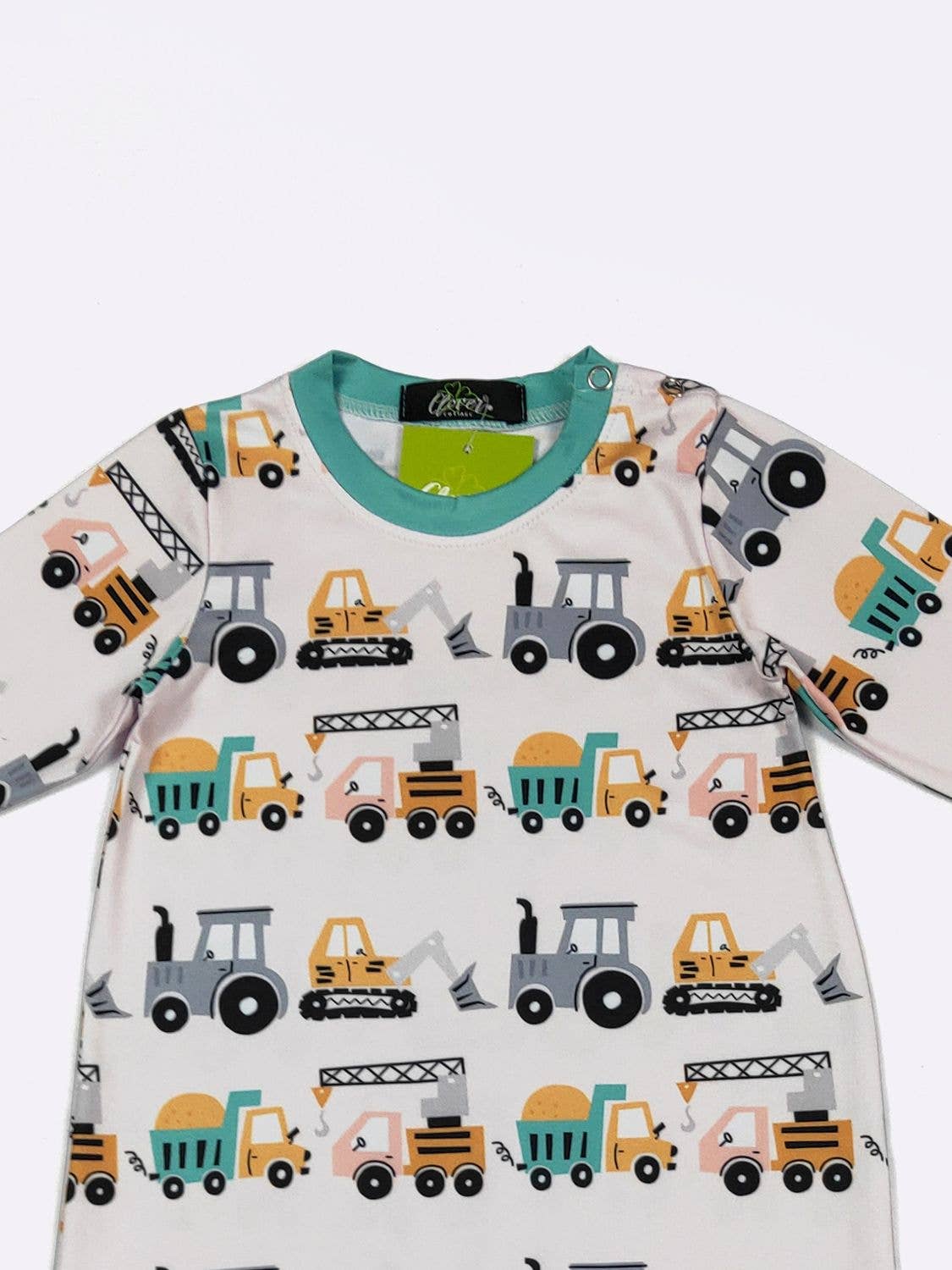 Mighty Machines Boy Romper
