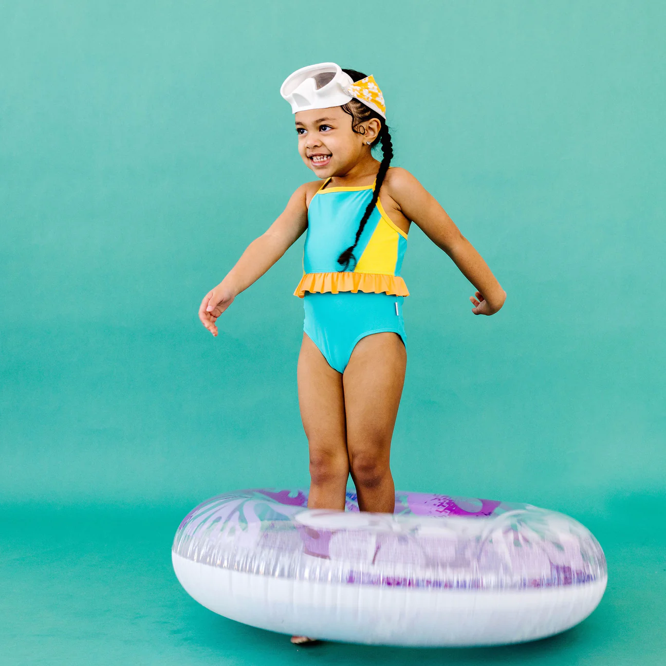 Splash Place Swim Goggles - MASK- Daisy Love Swim Mask