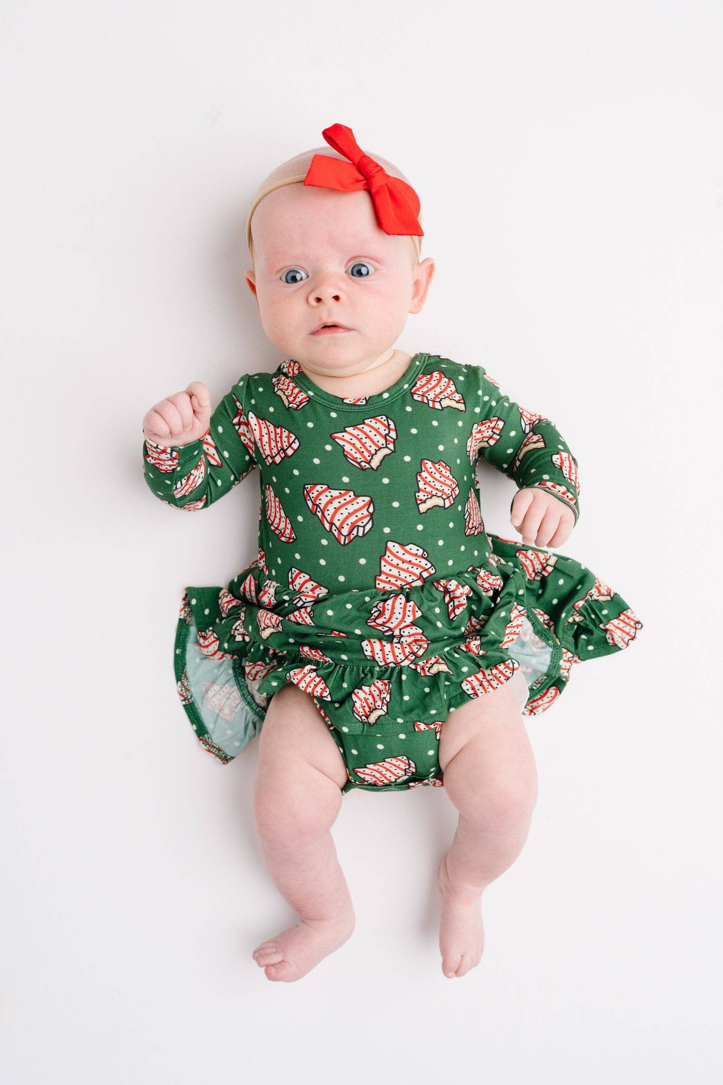 Little One Shop - Tree Treats Bodysuit Bamboo Dress