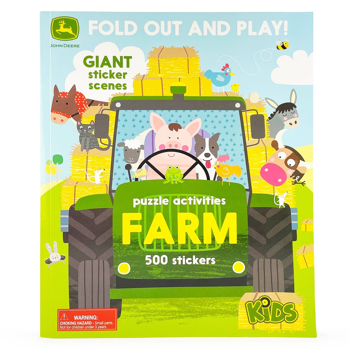 Cottage Door Press - John Deere Kids Farm: 500 Stickers and Puzzle Activities