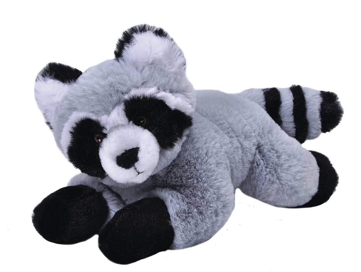 Wild Republic - Ecokins-Mini Raccoon Stuffed Animal 8"