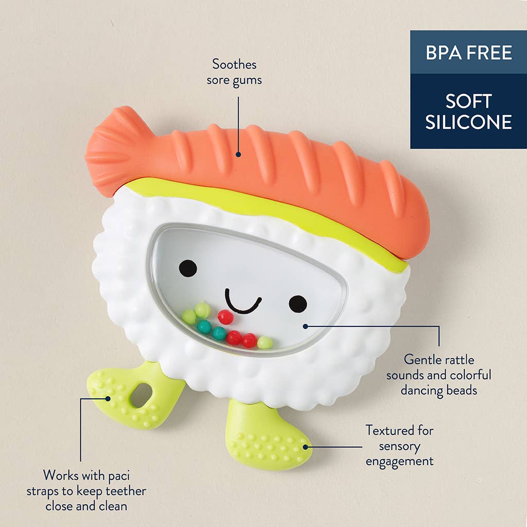 Itzy Ritzy - *NEW* Sweetie Shake Plus™ - Teething + Rattle Toy