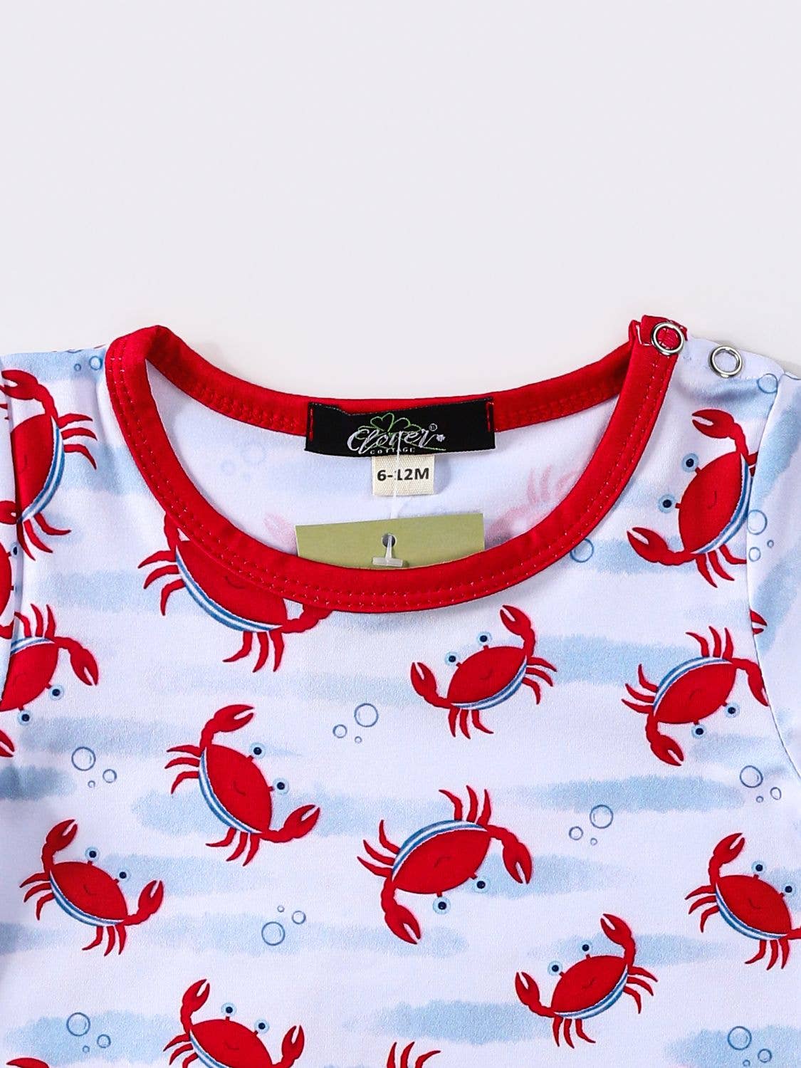 Crabby Boy Romper