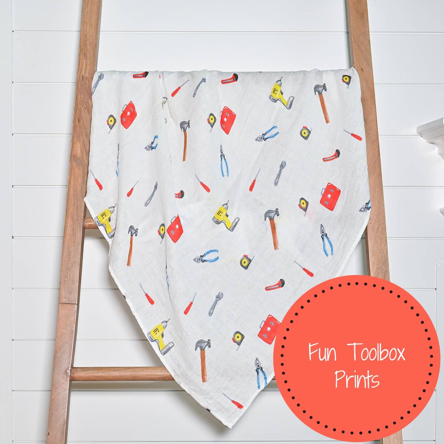Toolbox Baby Swaddle Blanket