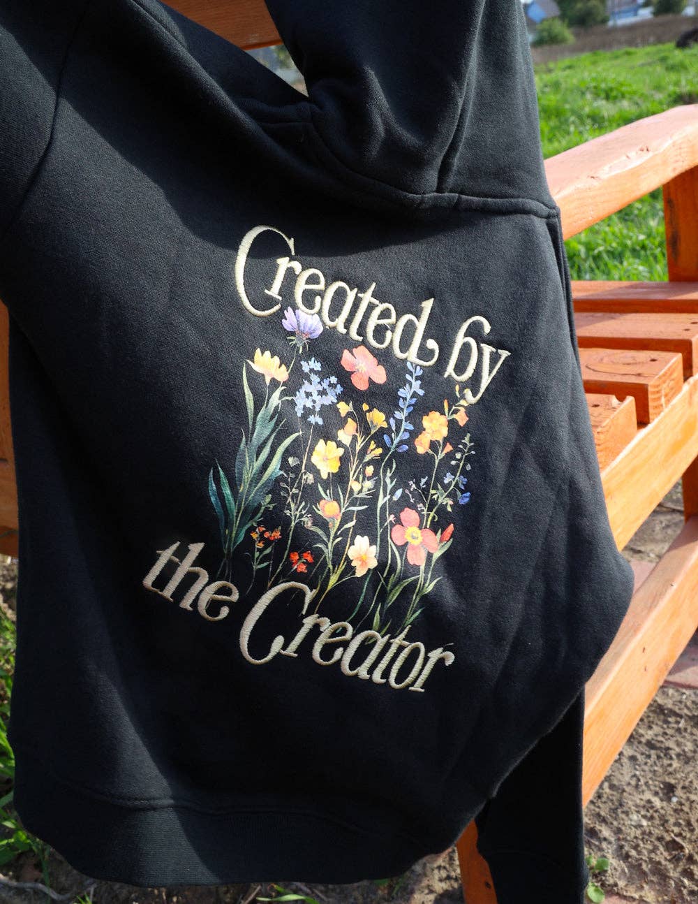 Elevated Faith - Created by the Creator Kids Hoodie