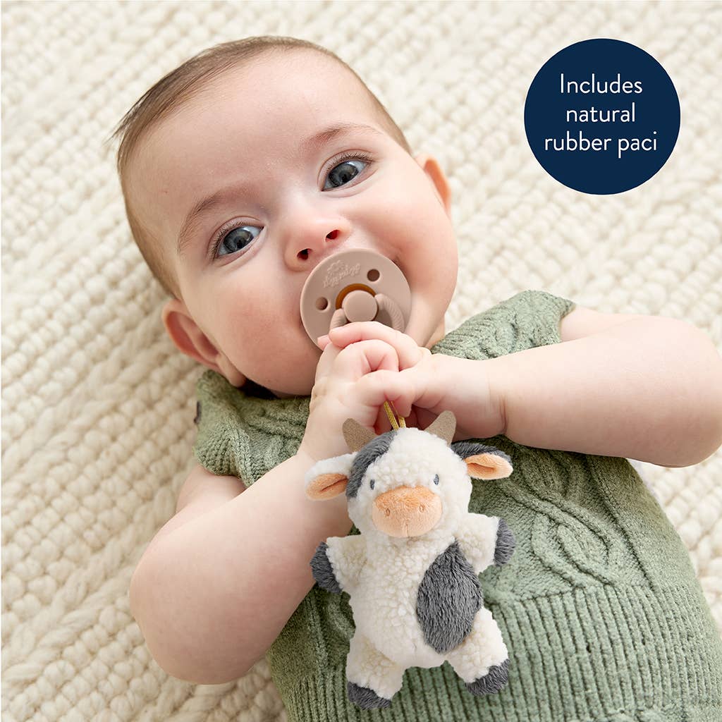 Itzy Ritzy - *NEW OPTIONS* Bitzy Pal Natural Rubber Pacifier & Plush