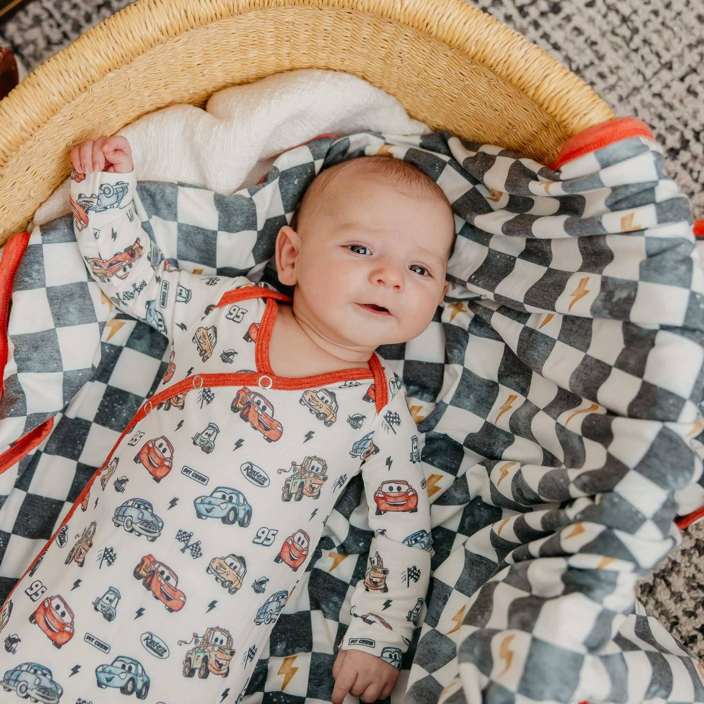 Copper Pearl - Newborn Knotted Gown - Disney Pixar Cars