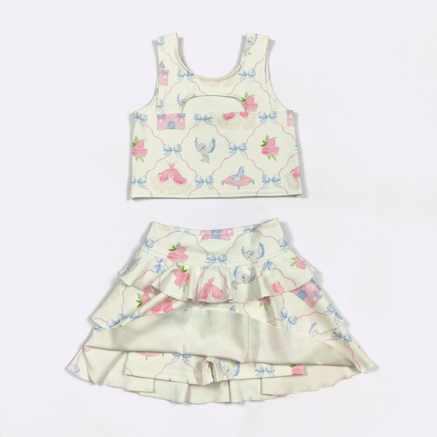 Glass Slipper Girls Skort Set