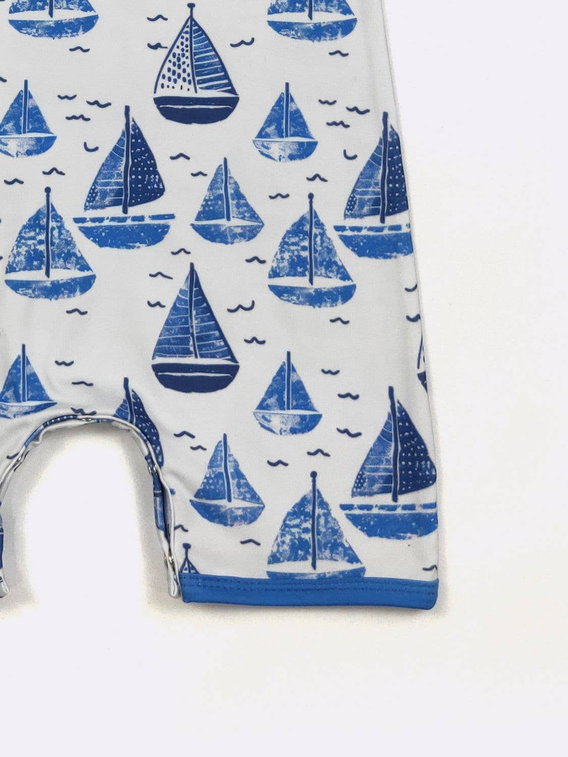 Sailboat Boy Romper
