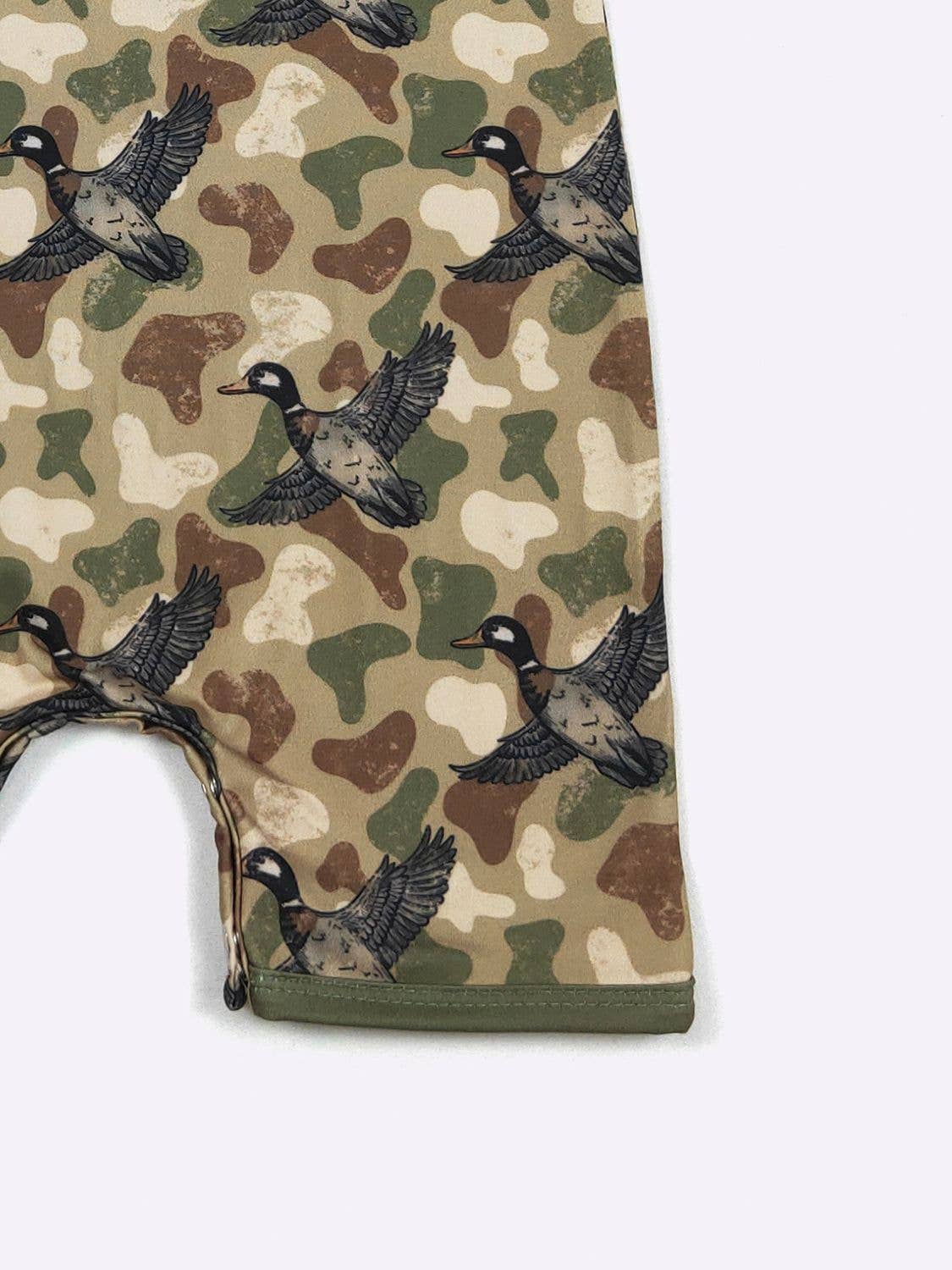 Duck Camo Boy Romper