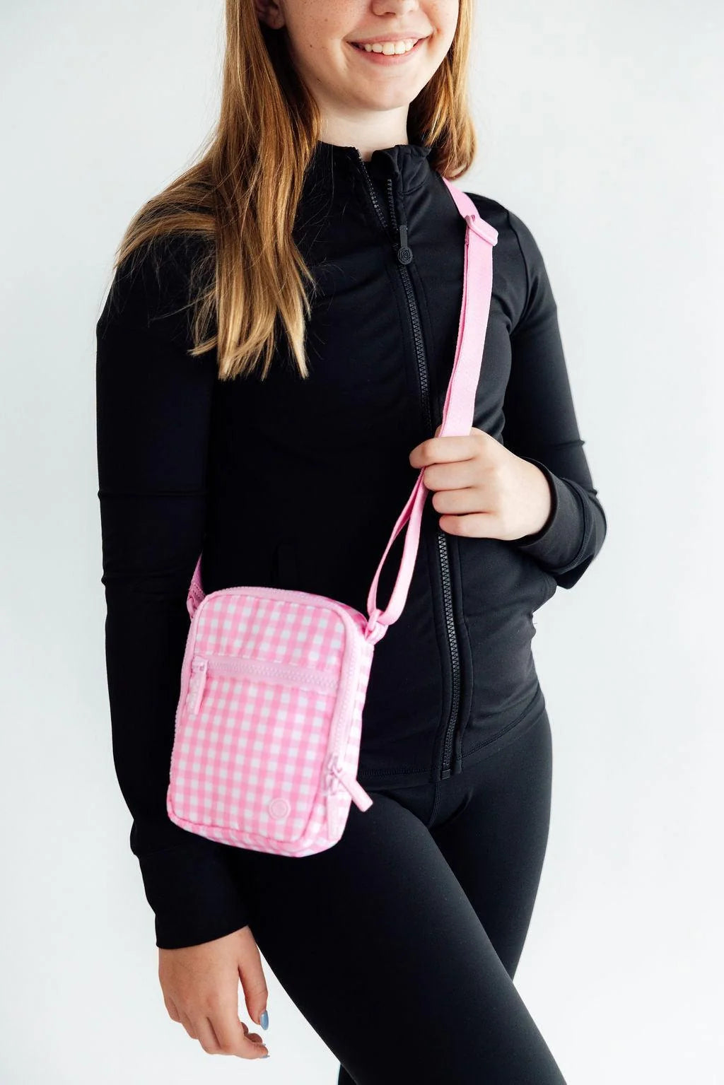 Go-Getter Gingham Crossbody