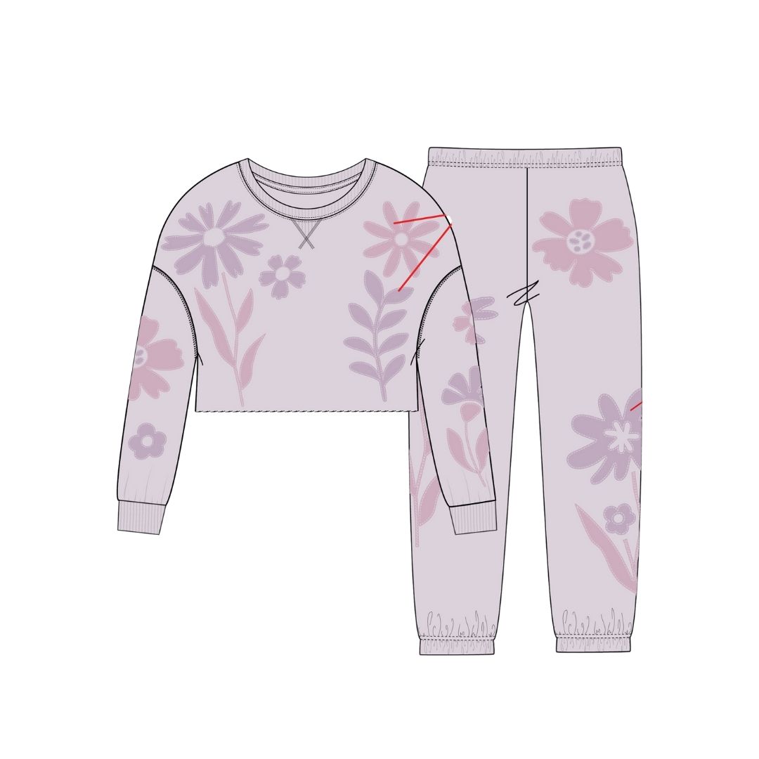Flowers Applique Set