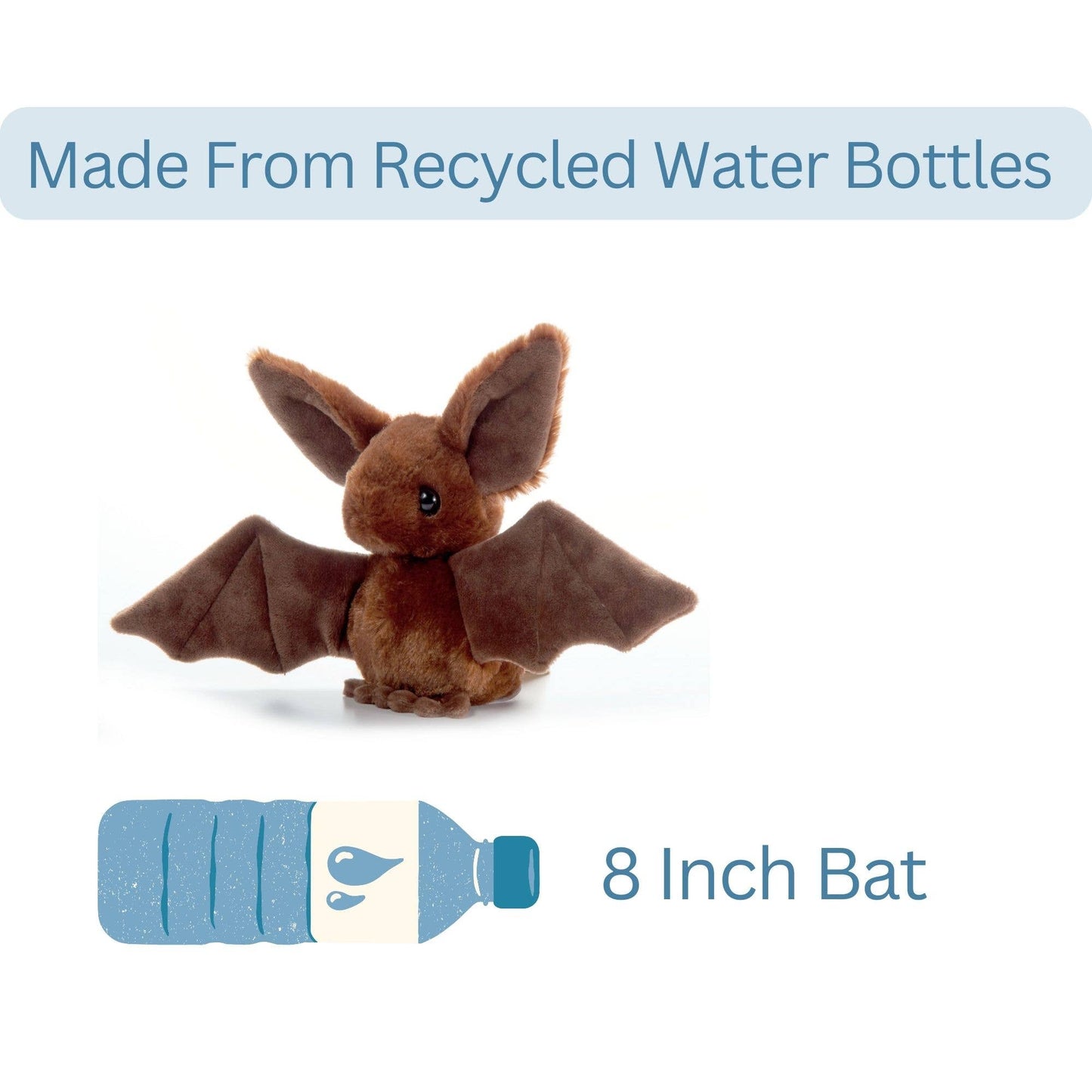 The Petting Zoo - 8" (13cm) Scoopz Bat Halloween Plush Toys
