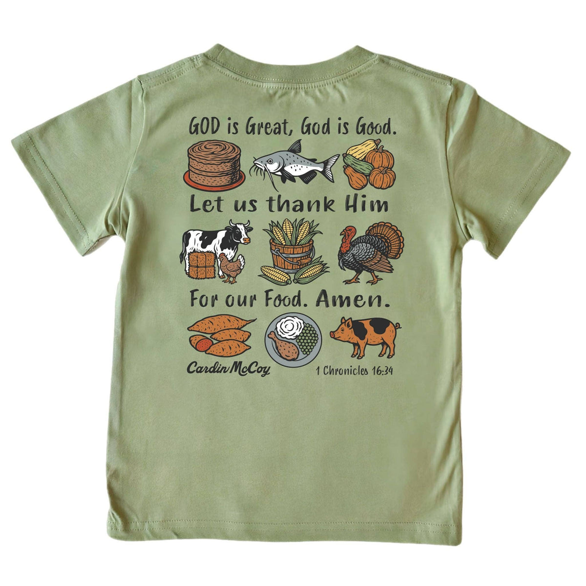 Cardin McCoy - Kids' For Our Food Short-Sleeve Tee