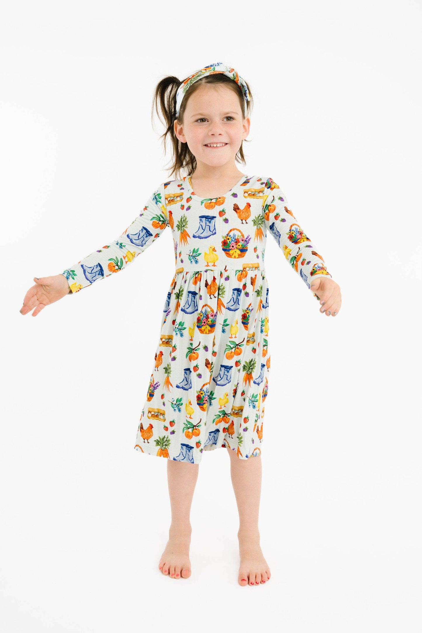 Little One Shop - Homestead Harvest Bamboo Dress