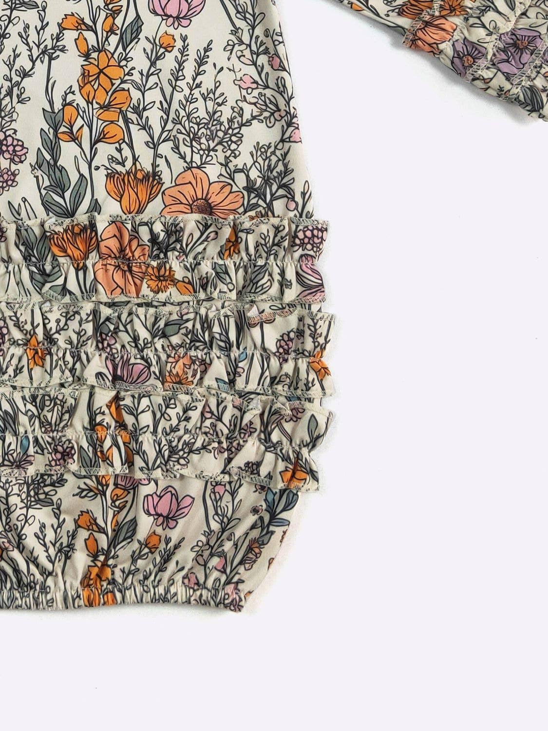 Clover Cottage - Fall Wildflower Baby Gown