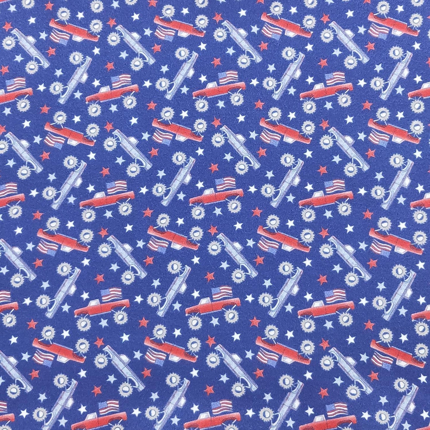 Clover Cottage - Merica Truck Boy Collar Shirt