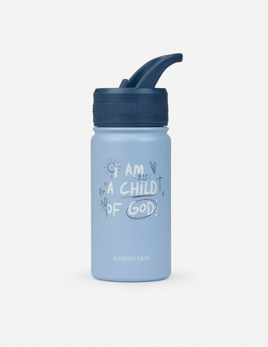 Elevated Faith - Child of God Kids Water Bottle