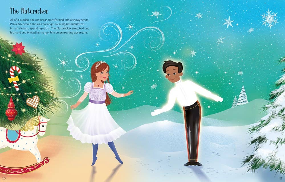 HarperCollins - Sticker Dolly Dressing The Nutcracker : Usborne