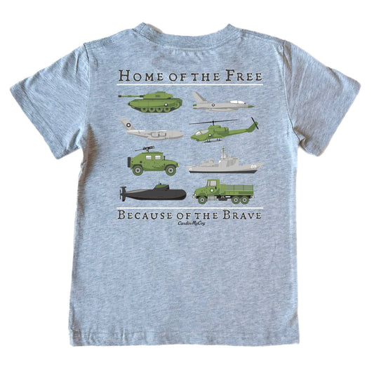 Cardin McCoy - Kids' Home of the Free Short-Sleeve Tee