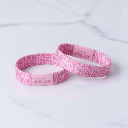 Versible - Tap To Pray™ Wristbands - Safari Rose