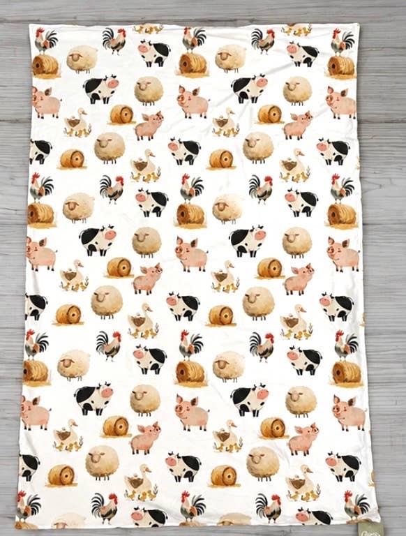Clover Cottage - Farm Friends Blanket