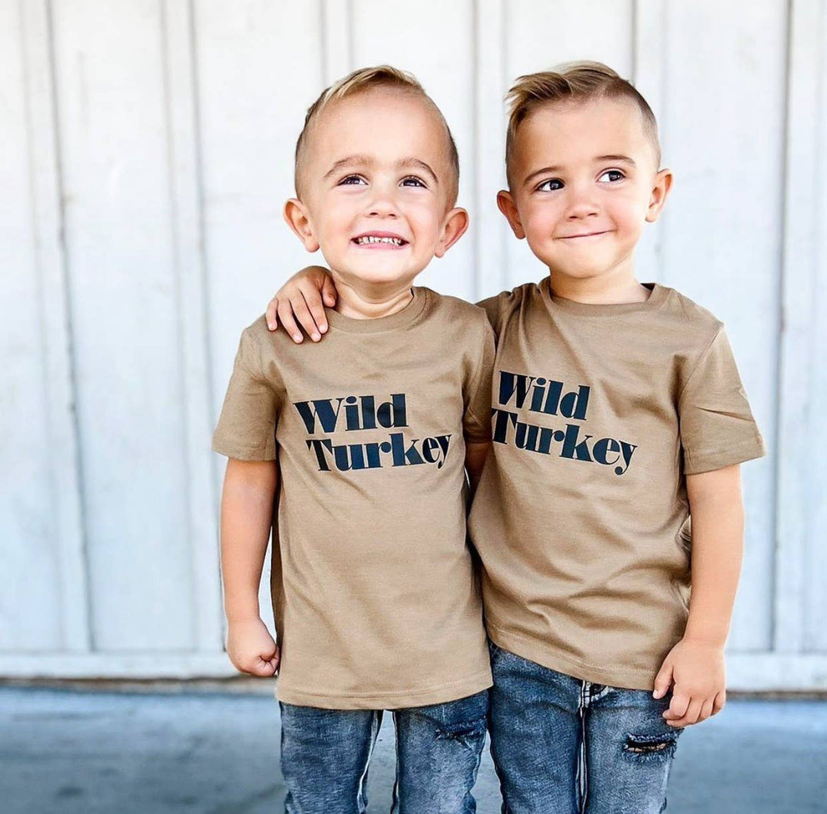 Holland Ave Clothing - Wild Turkey | Kids Fall + Thanksgiving Graphic Tee