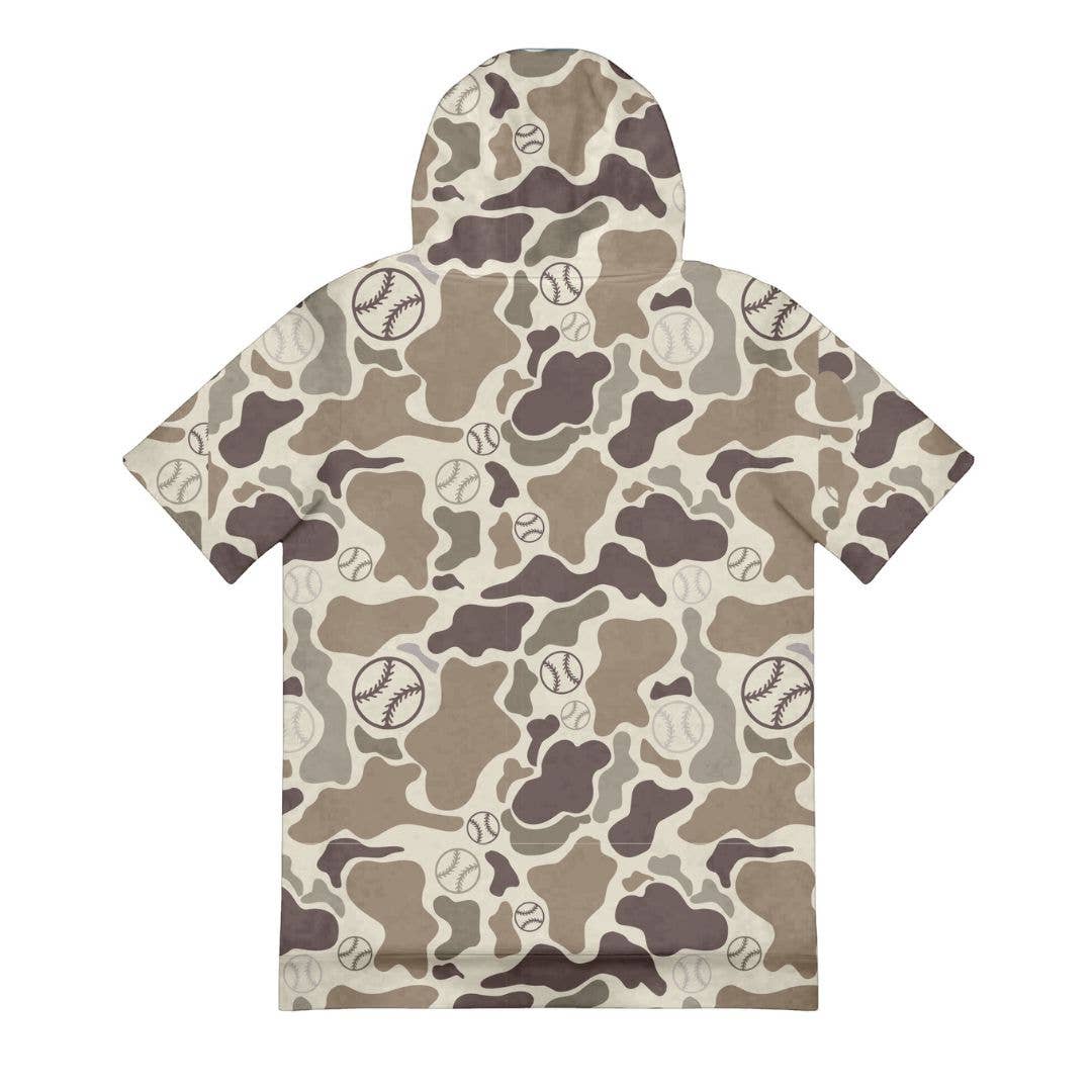 Baller Lifestyle - Camo Baseball Hoodie