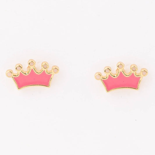 Michelle McDowell - Earrings Luxe Pink Crown