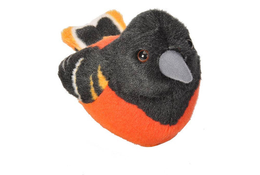 Wild Republic - Audubon II Baltimore Oriole Stuffed Animal W Sound 5.5"
