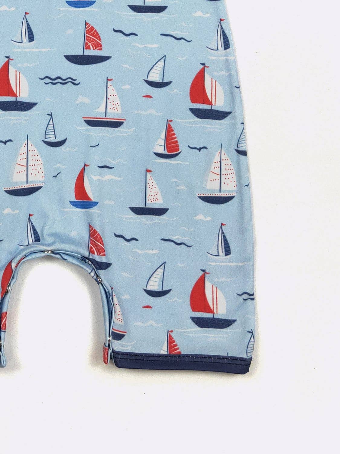 Sail Away Boy Romper