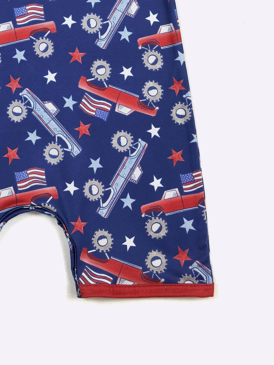 Clover Cottage - Merica Truck Boy Romper