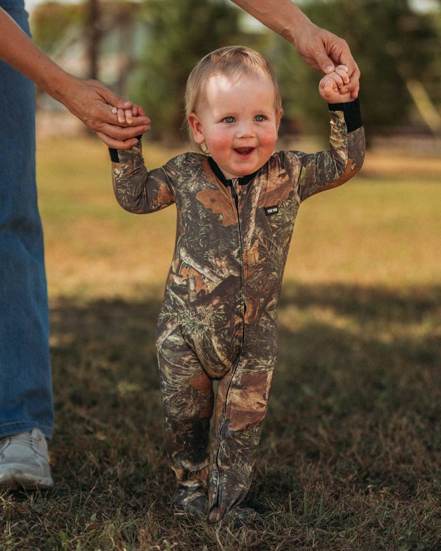 Yee Yee - Camo Bamboo Zip-Up Sleeper