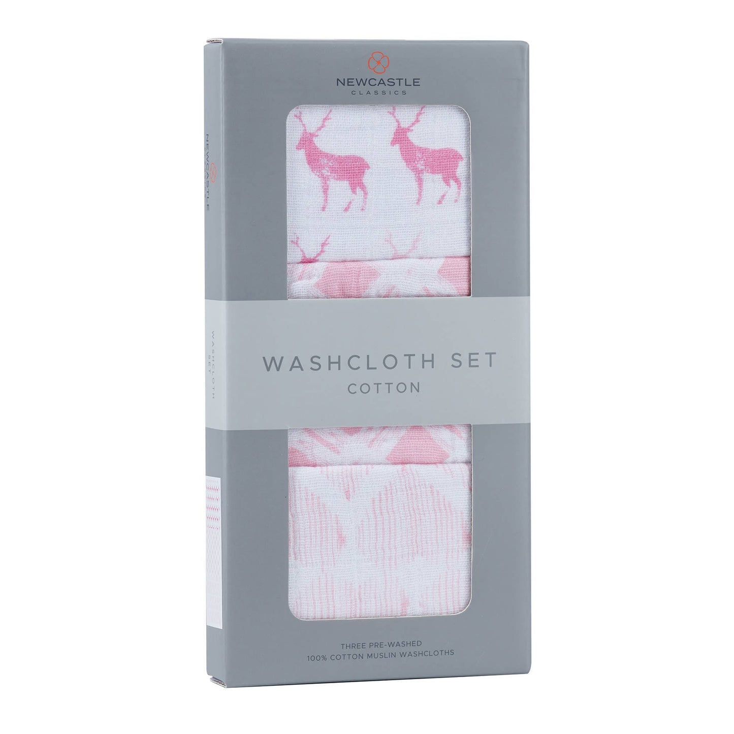 Newcastle Classics - Pop of Pink Washcloth Set