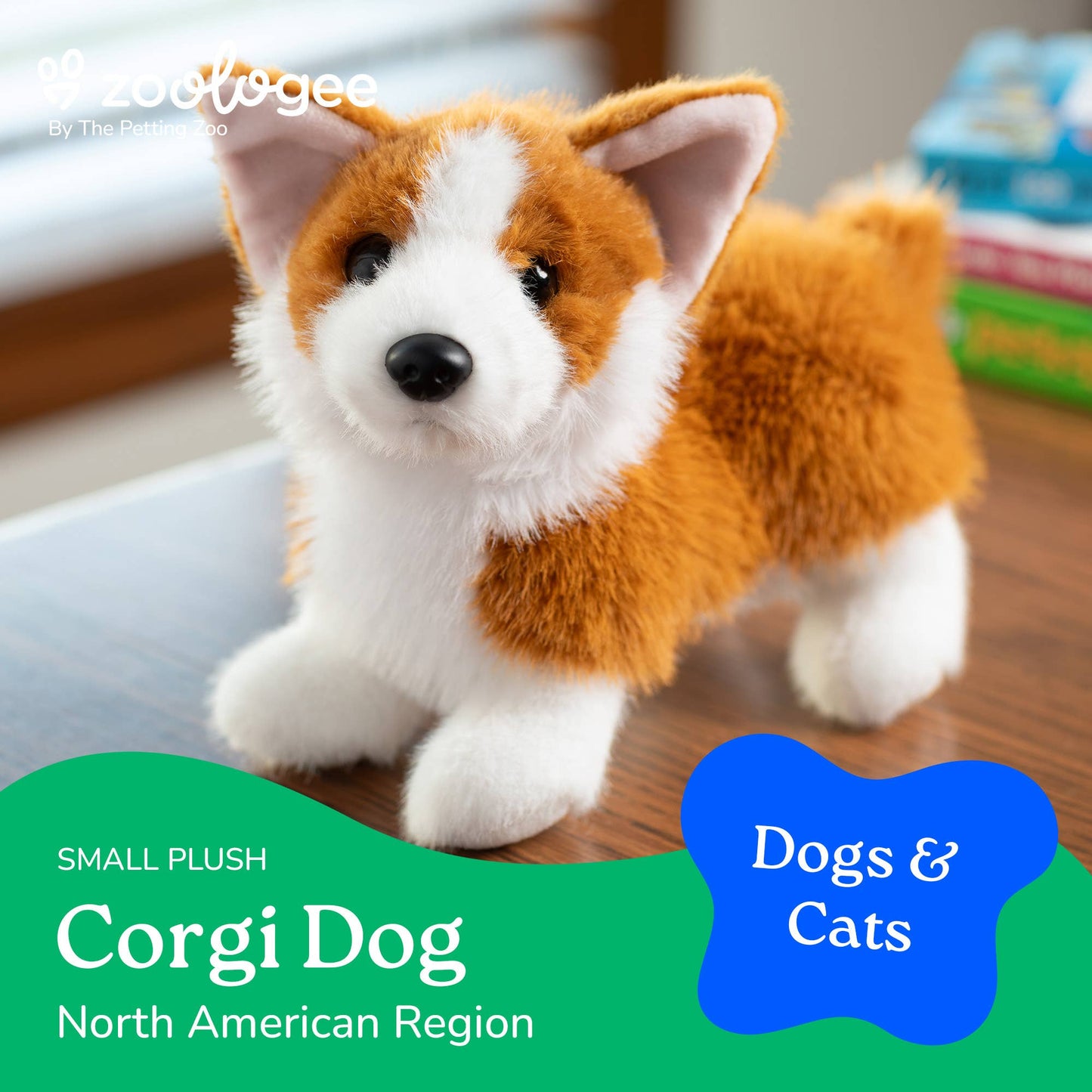 The Petting Zoo - New Corgi Dog Small 8" (20cm)