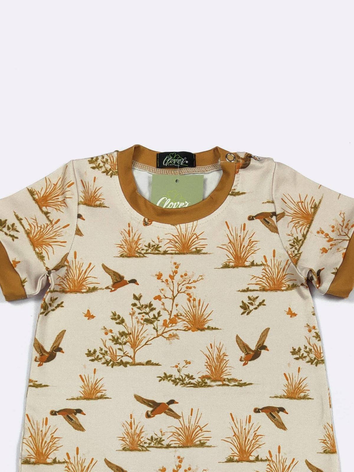 Clover Cottage - Amber Field Duck Boy Romper