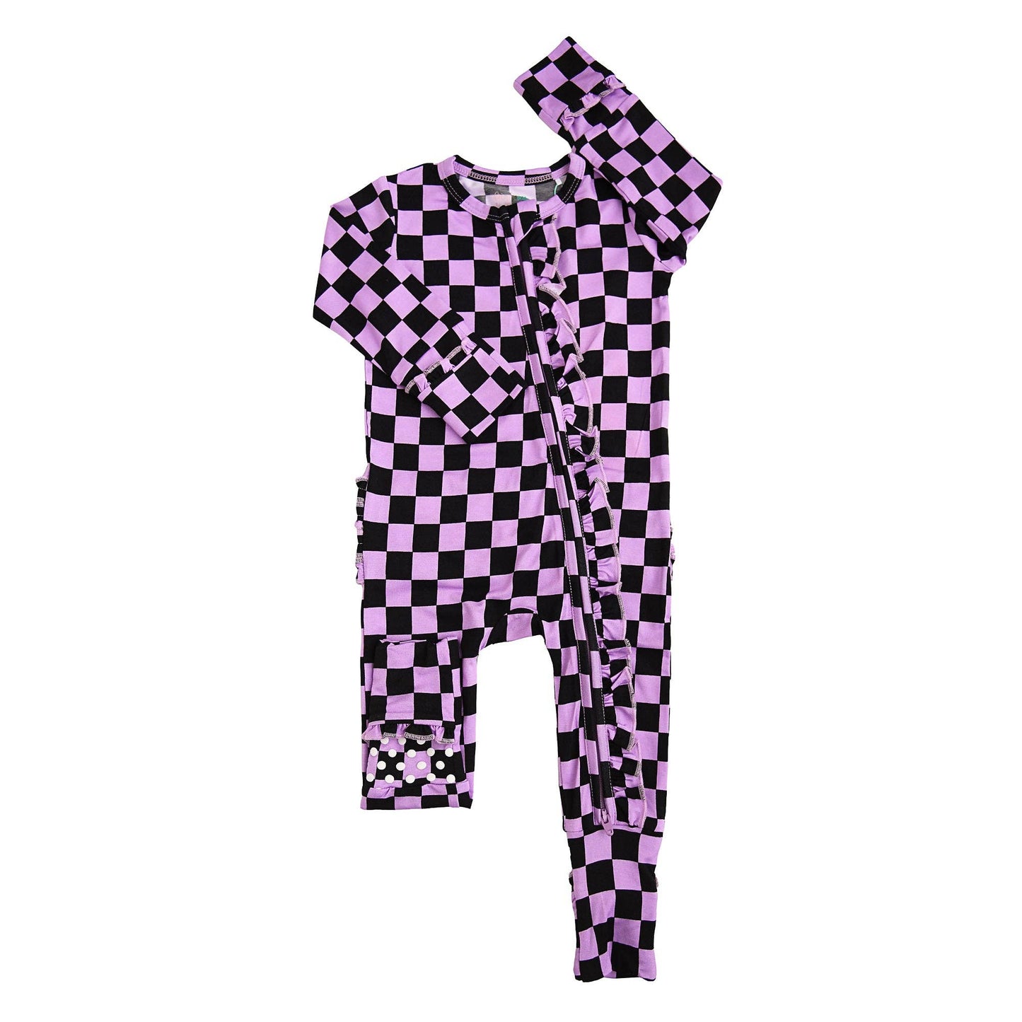 Hadley RUFFLE ZIP Bamboo Halloween