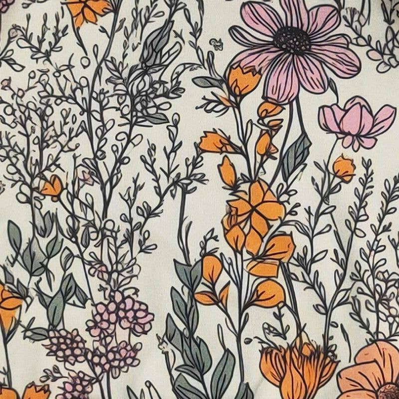 Clover Cottage - Fall Wildflower Baby Gown