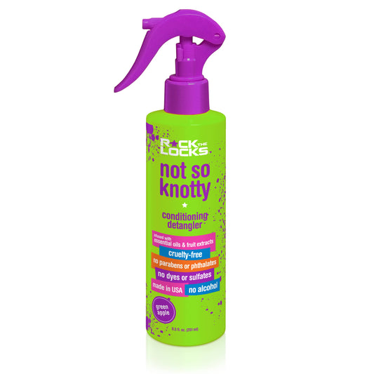 Piggy Paint - Rock the Locks Not so Knotty - Green Apple Detangler