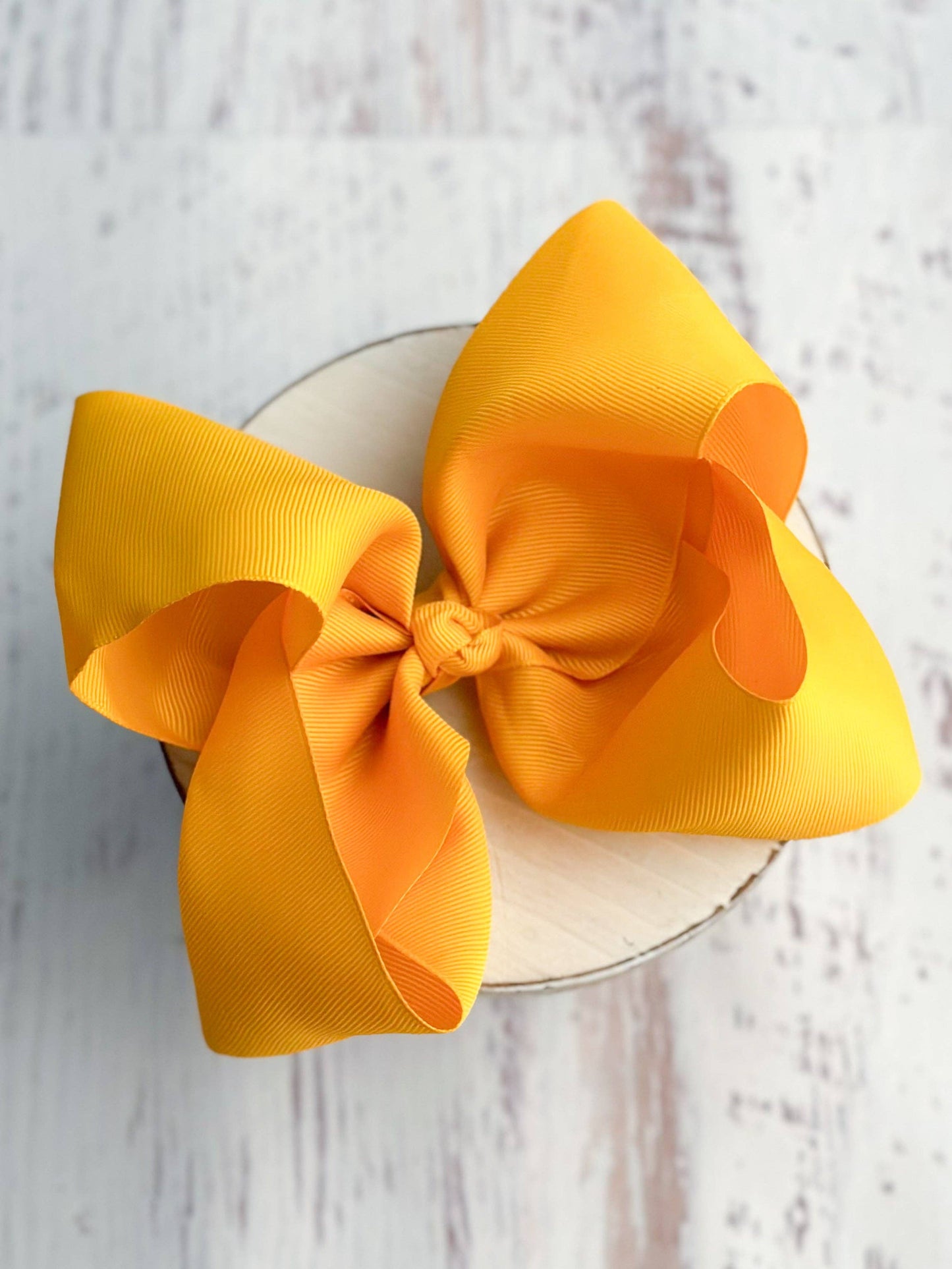 The Hair Bow Company - Texas Size Grosgrain Hair Bow - Alligator Clip - 6.5"