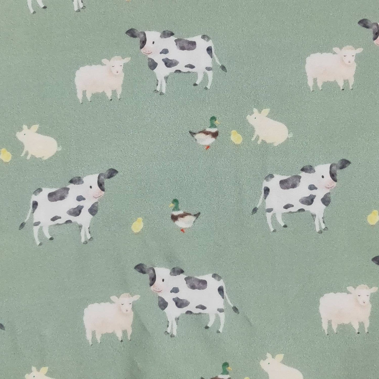 Clover Cottage - Moo Crew Boy Romper
