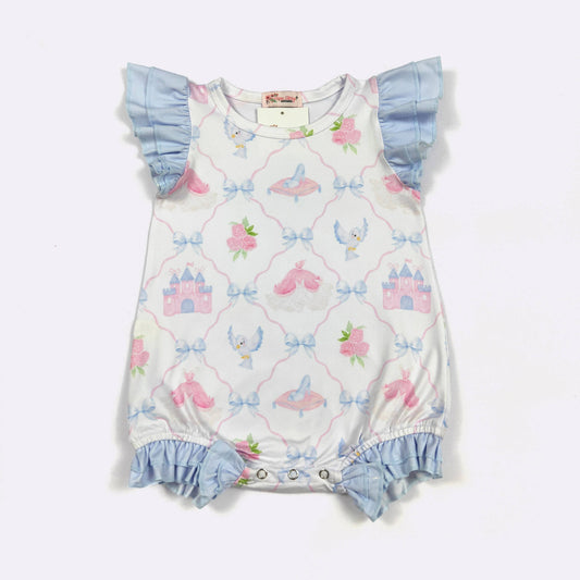 Glass Slipper Baby Romper