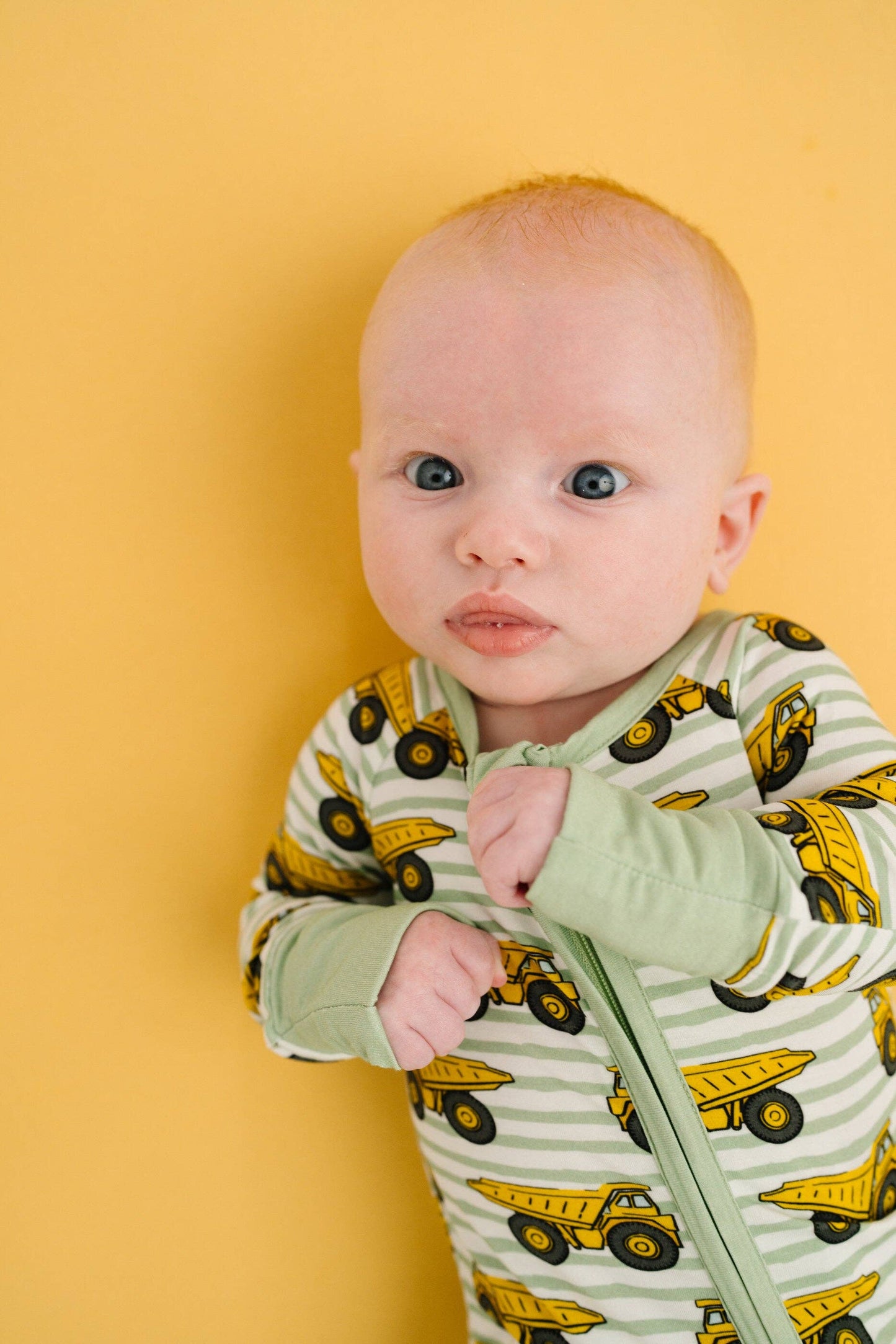 Little One Shop - Dump Trucks Bamboo Sleeper