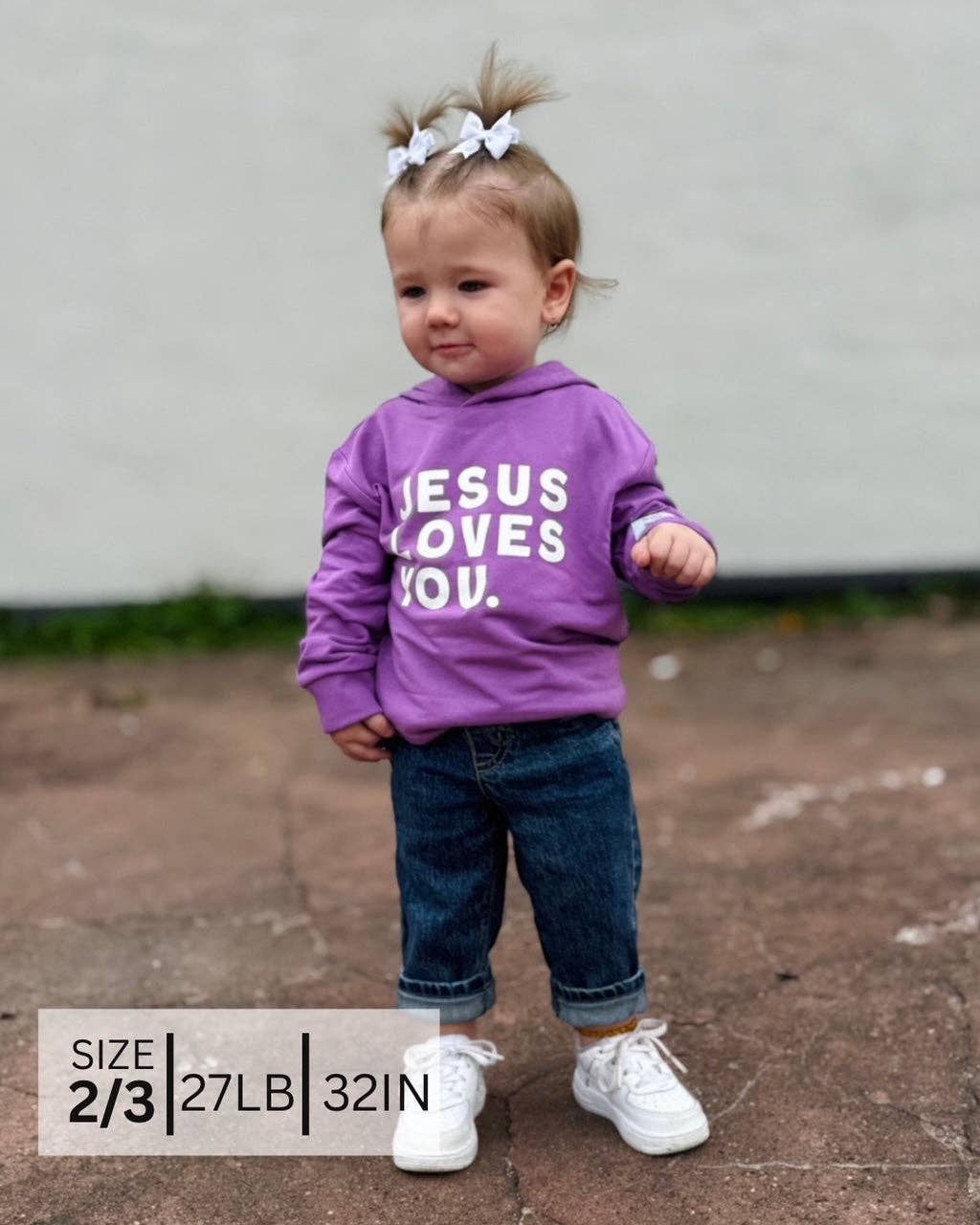 BRVE by Fletch - Jesus Loves You Hoodie