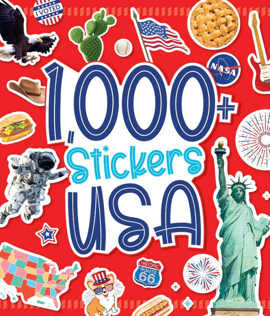 Sourcebooks - 1,000 Stickers: USA