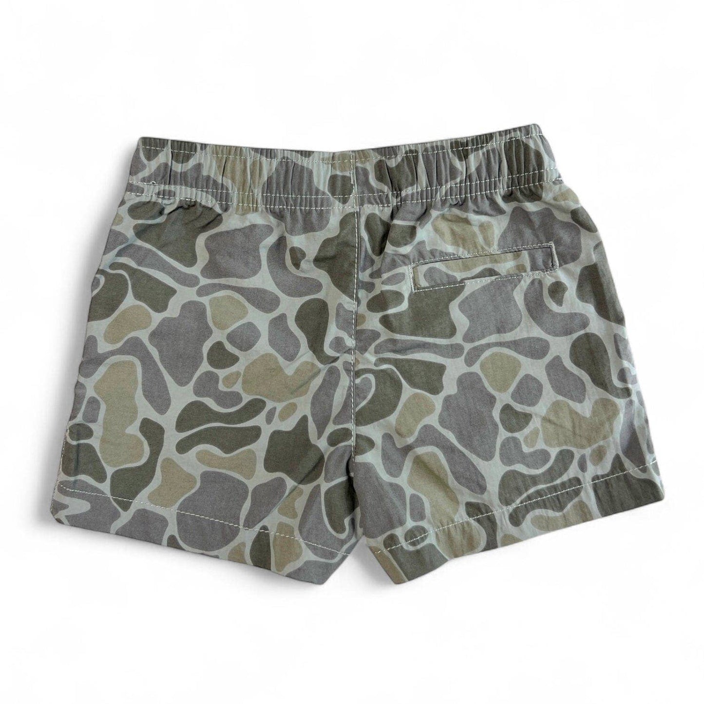 Cardin McCoy - Kids' Gray Camo Performance Shorts
