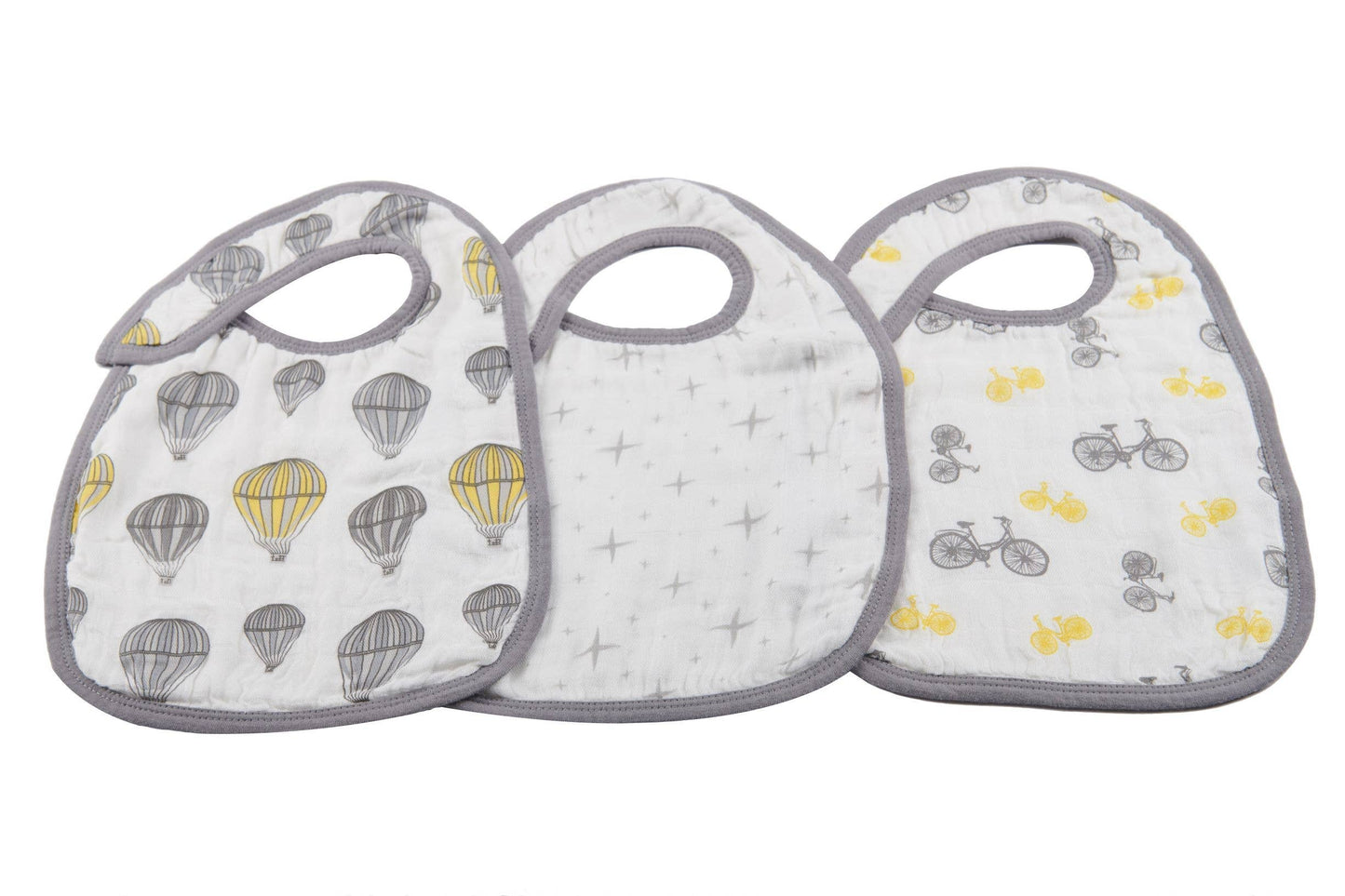 Newcastle Classics - Traveler Snap Bibs Set of 3