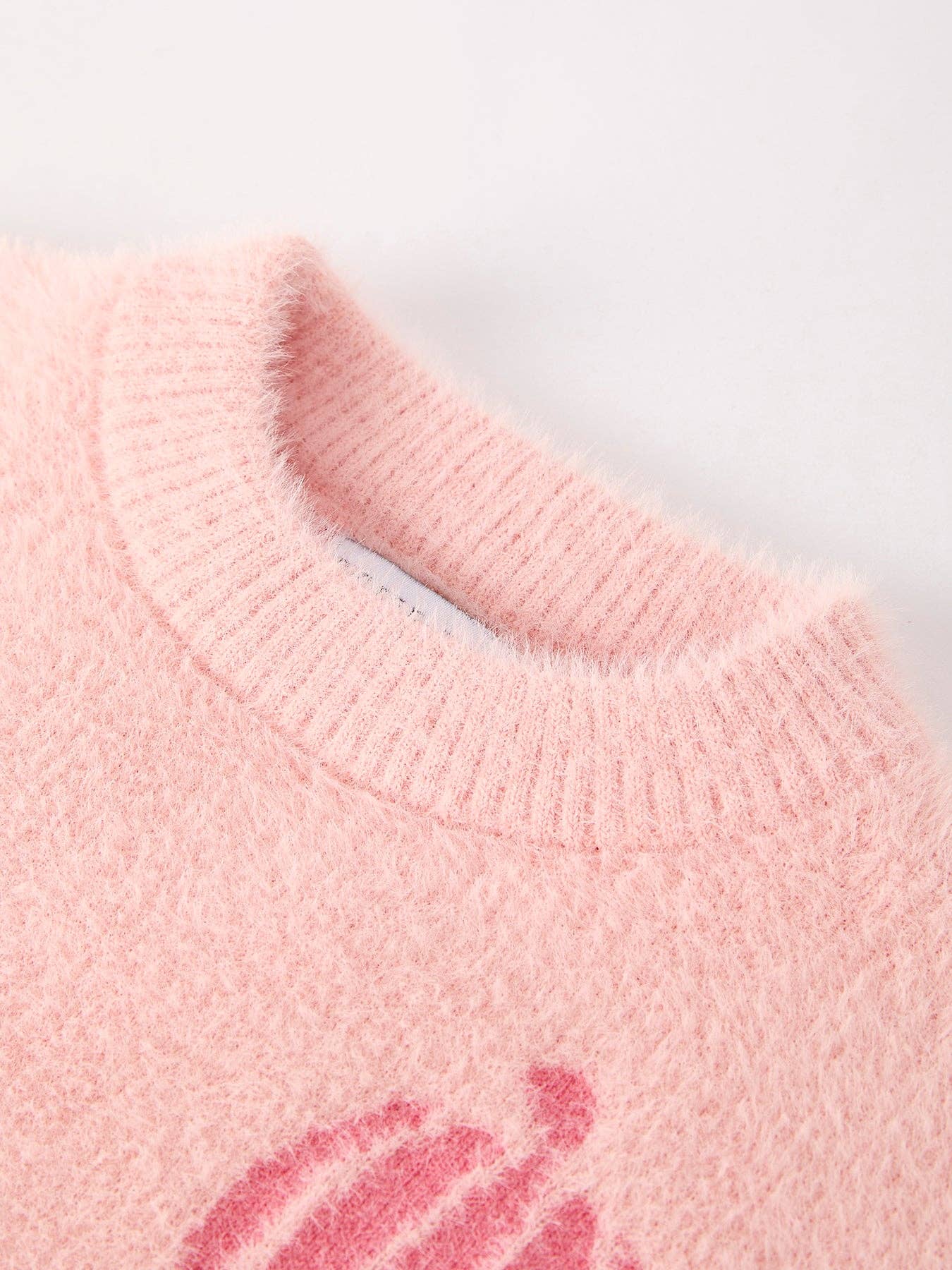 Rylee Faith Designs - Fall Pumpkin Pink Girls Pullover Sweater
