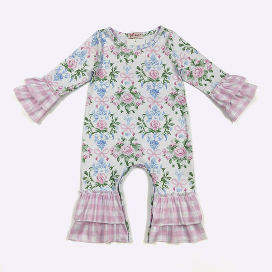 Victorian Garden Baby Romper